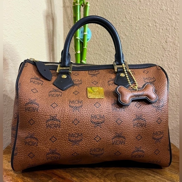 MCM Handbags - MCM COCOA VISETOS HANDBAG